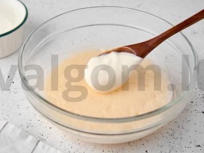 Šokoladinis pyragas su alumi Žingsnis 2