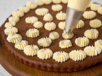 Šokoladinis pyragas su alumi Žingsnis 8