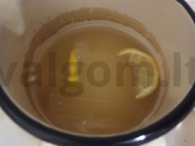 Obuolių-citrinų gėrimas Žingsnis 2