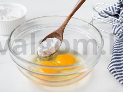 Grikių miltų sausainiai Žingsnis 1