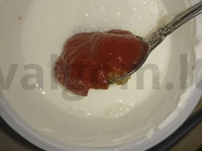 Kalakutų eskalopas su grietinės padažu Žingsnis 8