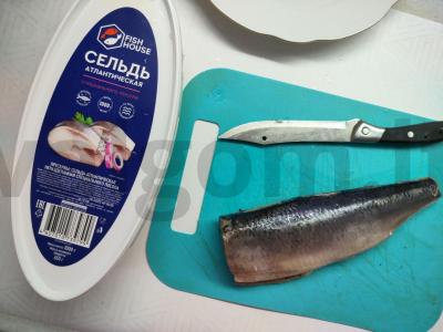 Silkės sumuštiniai su sūriu ir burokėliais Žingsnis 3