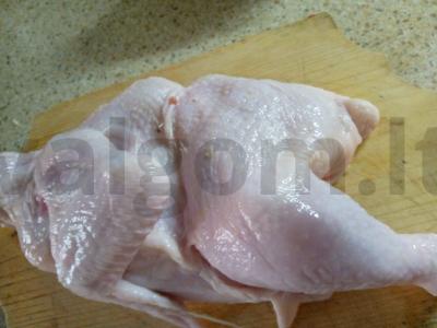 Dieviškas vištienos tabakas Žingsnis 1