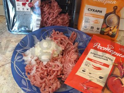 Borsčas su jautienos meatballs Žingsnis 3