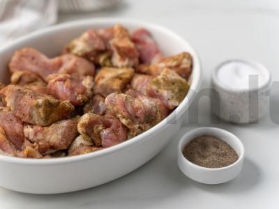 Kiaulienos šašlykas Žingsnis 2