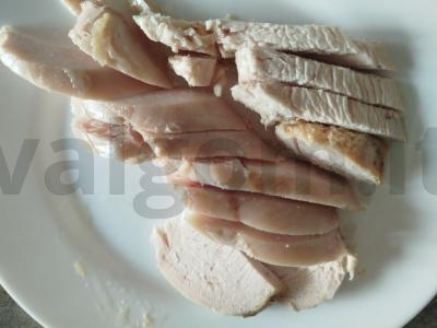 Grikių makaronai su rukola ir vištiena Žingsnis 1