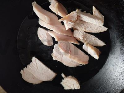 Grikių makaronai su rukola ir vištiena Žingsnis 2