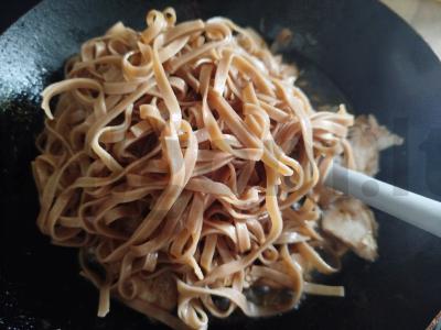 Grikių makaronai su rukola ir vištiena Žingsnis 5