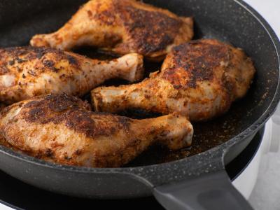 Vištienos šlaunelė su prieskonių mišiniu Žingsnis 4