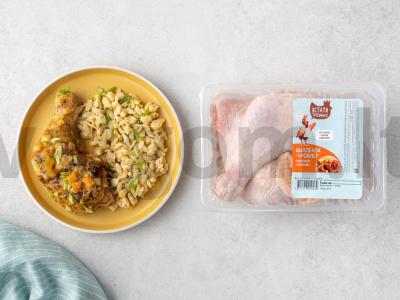 Vištienos šlaunelė su prieskonių mišiniu pagrindine nuotrauka