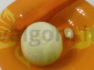 Spagečiai su faršo padažu Žingsnis 3