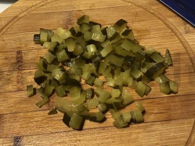 Vokiečių salotas su silke Žingsnis 1