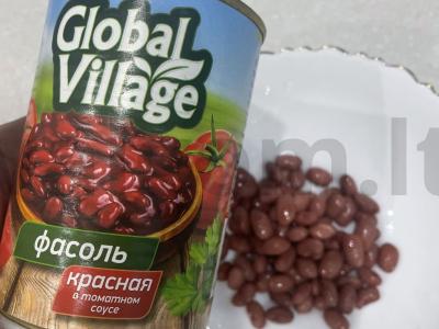 Salotas „Fa-solis“ Žingsnis 1