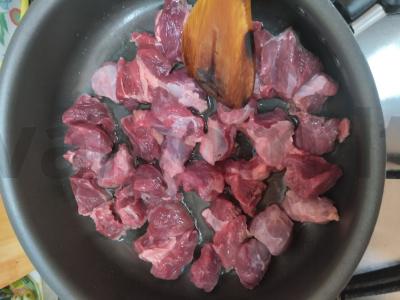 Troškinta jautiena su meksikietiška mišraine vakarienei Žingsnis 1