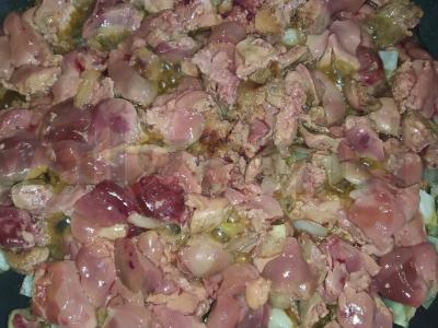 Troškinta vištienos kepenėlė kefyre Žingsnis 2