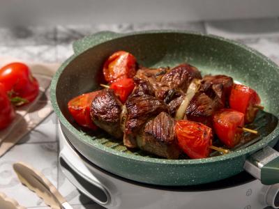 Jautienos šašlykas vyno marinate Žingsnis 5