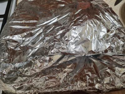 Aromatinga kalakutienos blauzda ant bulvių pagalvėlės Žingsnis 7