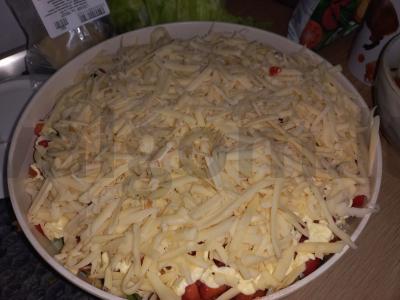 Sluoksniuotas salotas „Cezaris“ su vištienos krūtinėle Žingsnis 6