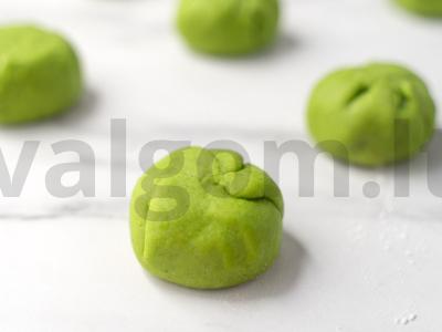 Japonų mantziū pyragėliai Žingsnis 6