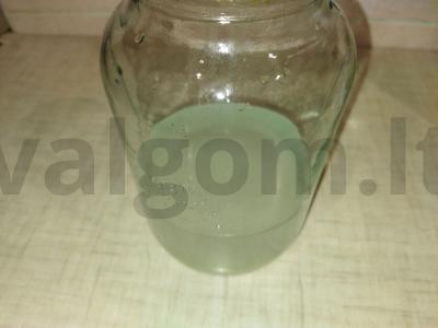 Marinuota kopūstai su actu Žingsnis 4