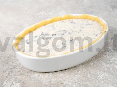 Krostata su rikota ir šokolado trupiniais Žingsnis 6