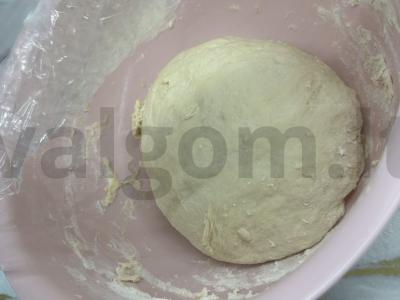 Pica su grybais, vištiena ir daržovėmis Žingsnis 3