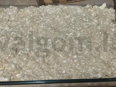 Varškės pyragas su trupiniais ir obuoliais Žingsnis 4