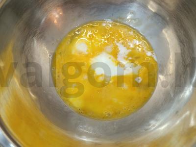 Varškės paplotėlis su pomidoru Žingsnis 2