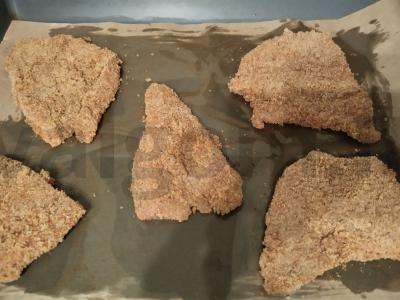 Koteliai džiūvėsėliuose Žingsnis 2