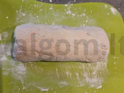 Sūrio blynai su cukatais Žingsnis 3