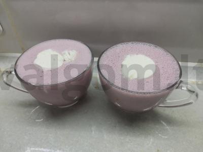 Vyšnių pieno kokteilis pagrindine nuotrauka