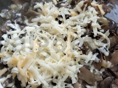 Atviras grybų pyragas su sūriu Žingsnis 2