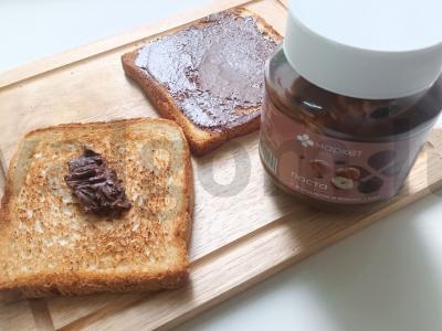 Tostai su bananais ir kiviais Žingsnis 3