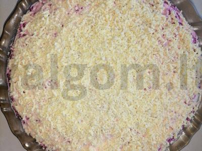 Salotas „Silkė po kailiu“ be žaliojo svogūno Žingsnis 7