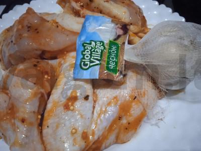 Vištiena pomidorų, česnako ir pipirų marinate Žingsnis 2