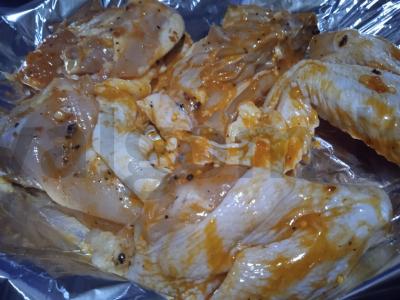 Vištiena pomidorų, česnako ir pipirų marinate Žingsnis 3