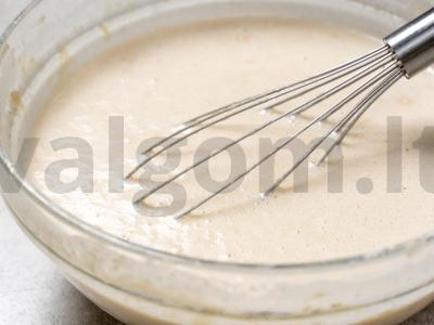 Blynai iš avižų miltų Žingsnis 3