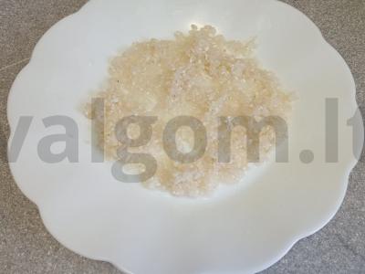 Sriuba su upėtakiu ir ryžiais Žingsnis 4