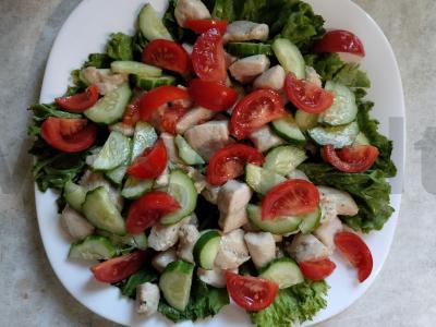 Lengvas graikiškas salotas Žingsnis 8