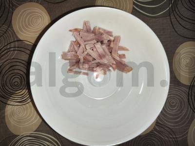 Salotas „Princesė“ Žingsnis 1