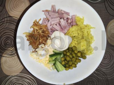 Salotas „Princesė“ Žingsnis 6