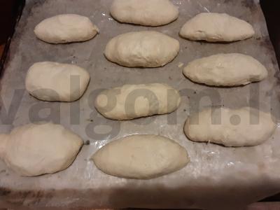 Pyragėliai su porų žolelėmis Žingsnis 3