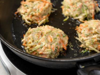 Daržovių kotletai Žingsnis 4