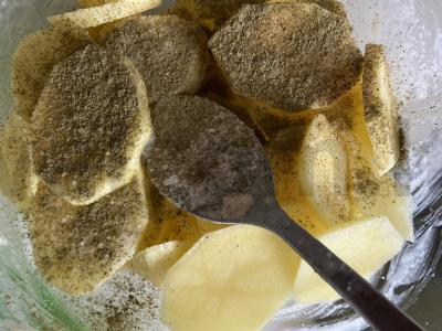 Prancūziškas vištienos filė po šydu Žingsnis 5