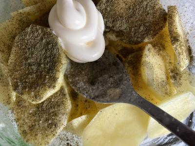 Prancūziškas vištienos filė po šydu Žingsnis 6