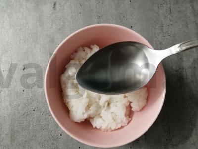 Kepti ritinėliai be nori Žingsnis 2