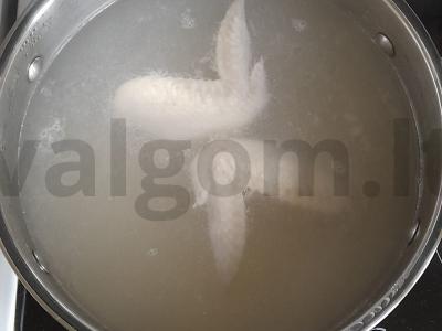 Borščas su raudonaisiais pupelėmis Žingsnis 2