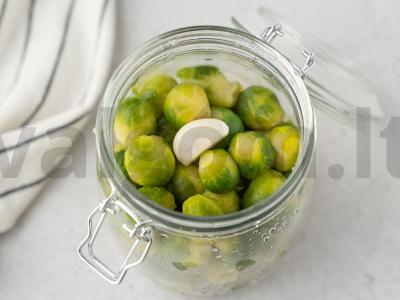 Briuselio kopūstai žiemai Žingsnis 2