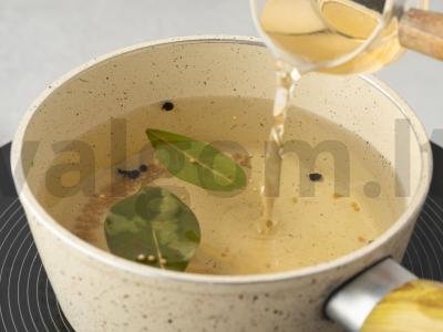 Briuselio kopūstai žiemai Žingsnis 4