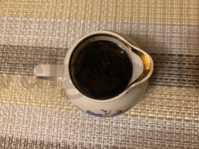 Arbatos kokteilis „Mėlynė ir grietinėlė“ Žingsnis 2